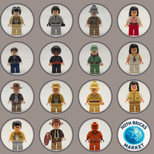 LEGO® Indiana Jones - Minifiguren  u. a. Henry Jones, Irina Spalko zur Auswahl