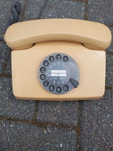 Telefon mit wählscheibe fe - wählscheibe,,