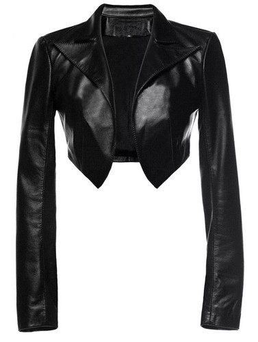 Fine leather shrug lambskin - fine,