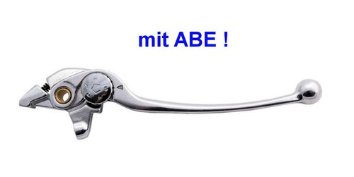 Bremshebel silber mit abe - bremshebel,