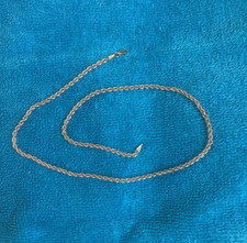 Kordelkette Weißgold 585, ca