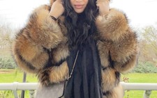 Pelz Jacke Mit Kapuze