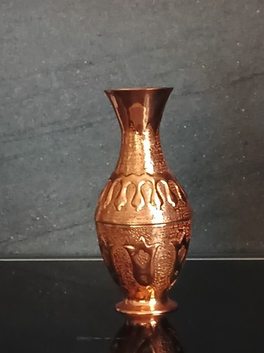 Vintage zier vase aus albanien - vintage,