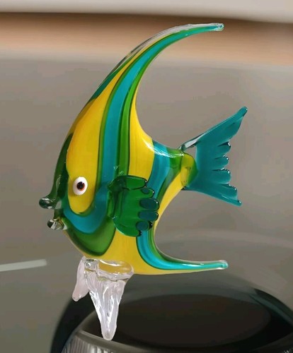 Glasfigur fisch skulptur glas - fisch,