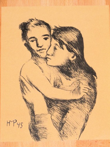 Max pechstein mutter mit - pechstein,
