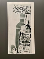 Alter Kapitän Hammer Brennerei Heilbronn 1969 Vintage Ad Werbung Reklame