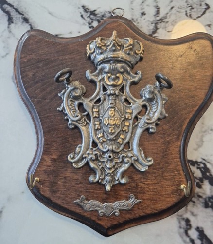 Alte zinn wappen - zinn,