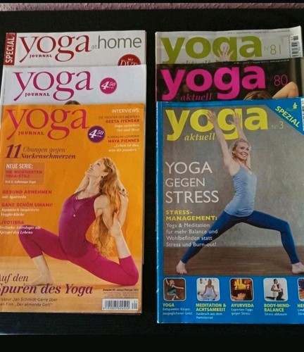 Yoga zeitschriften magazine - yoga,