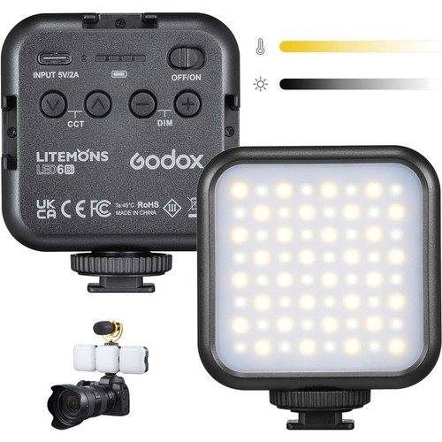 Led videolampe zweifarbig - led,