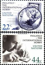 UNO - New York 495-496 (kompl.Ausg.) gestempelt 1986 Hobby: Sammeln