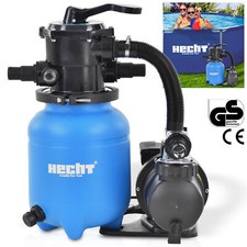 Sandfilteranlage Pool Pumpe 12 kg 200W 7m Wasser Sand Filter Kessel Anlage Pumpe