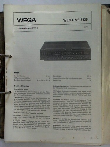 Wega radio gmbh fellbach - gmbh,,