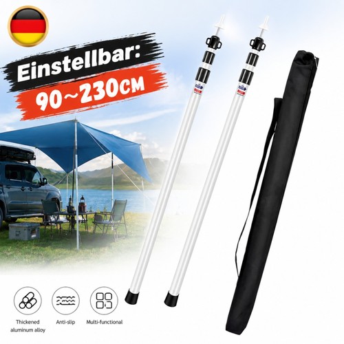 2er set teleskop zeltstange - 2er,