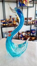 Große Glas Skulptur - Ente -