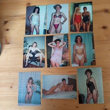 Erotik Fotos Junge Frauen in Unterwäsche kein Akt  9 Vintage Fotos 