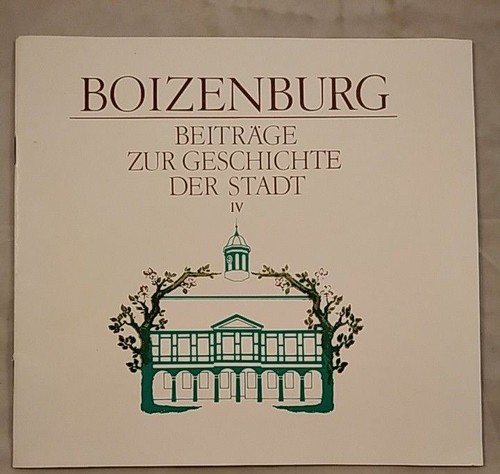 Boizenburg beiträge zur - -,