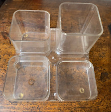 Vintage ARLAC Organizer transparent-Stiftehalter  4 verschiedeneHöhen uni-butler