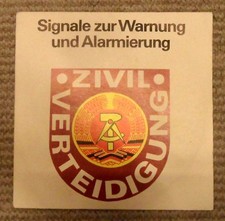 CD "Sirenensignale der DDR"