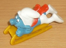 Schlumpf mit Schlitten
