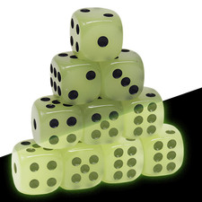 10er Set Leuchtwürfel 16mm
