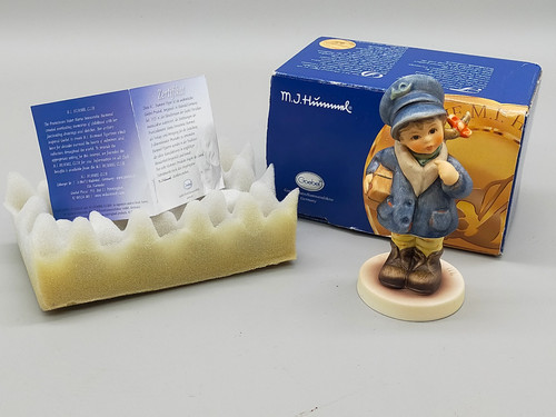 Goebel hummel figur eilbotin - goebel,