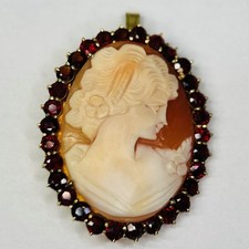 Gold Anhänger Brosche 333/000