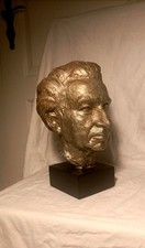 alte Büste Skulptur Kopf