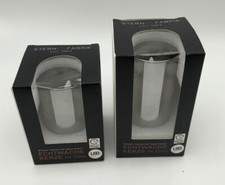 2x LED Echtwachskerzen mit