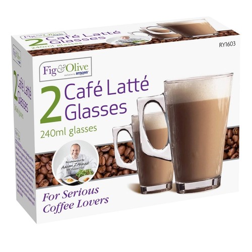 Latte gläser cappuccino - latte,