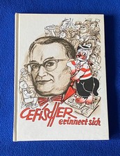 Altes Buch CEFISCHER ERINNERT SICH viele Comic-Zeichnungen Carl Ernst Fischer