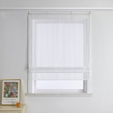 Raffrollo mit Klettband