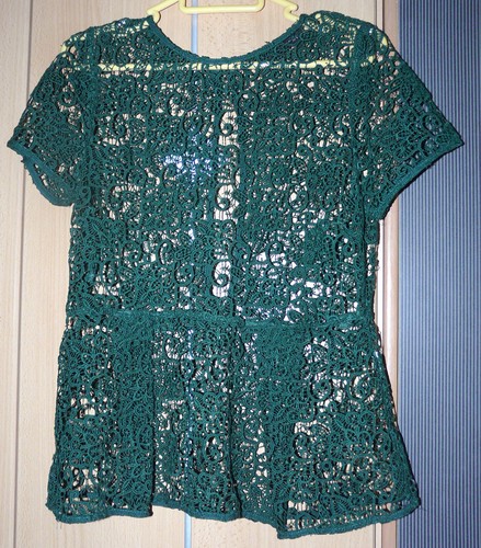 Shirt netzoberteil häkelshirt - shirt,