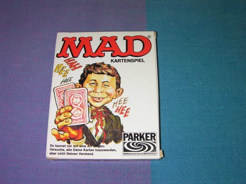 Mad kartenspiel von 1979 - von,