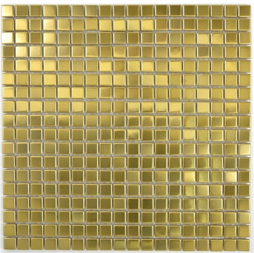 Edelstahl mosaik fliese gold - edelstahl,