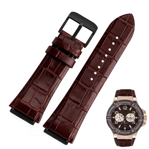 Echtleder uhrenarmband - 22,