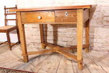 Antiker Landhaus Küchentisch Gesindetisch Arbeitstisch m. Schublade Schreibtisch