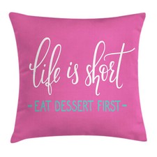 Kissenbezug Dekokissen Essen