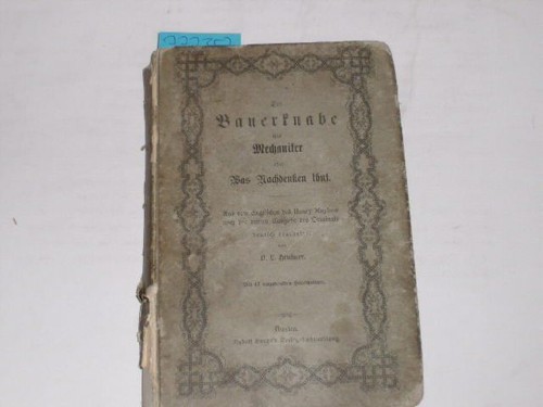 Heubner der bauernknabe - o.,