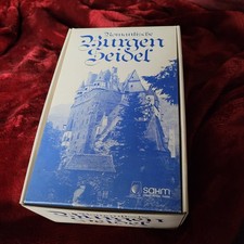 Burgen Seidel*Bier Krug*Mundgeblasen*Zinndeckel*Kristallglas*NEU*