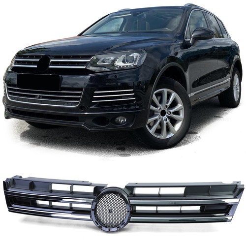 Kühlergrill schwarz chrom - schwarz,