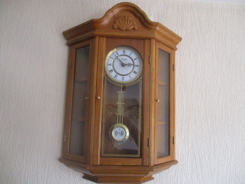 Tempic wanduhr holz quartz - wanduhr,