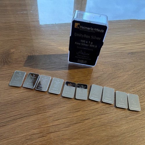 Gramm silberbarren - 10, 1g
