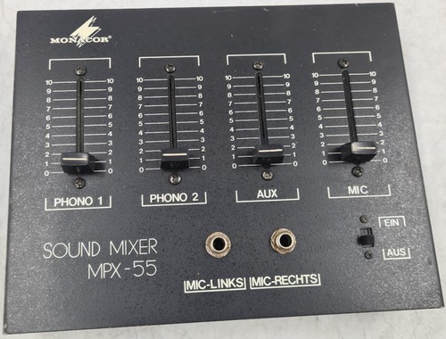 Monacor mpx sound - monacor, mpx-55