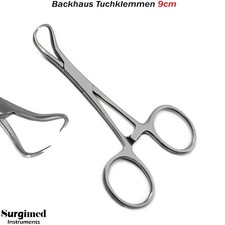Chirurgische Backhaus Tuchklemmen 9cm klemme Zange Towel Forceps Chirurgie