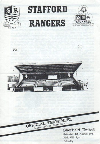 Stafford rangers sheffield - stafford,