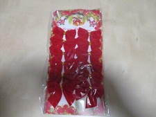 12 Deko Schleifen - ROT -