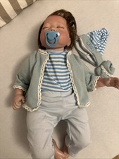 Realborn Puppe Junge m it Schnuller  52 Cm Reborn 