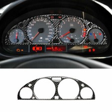 Für BMW 3er E46 1998-2005 Kohlefaser Inner Instrument Panel Abdeckung Trimmen