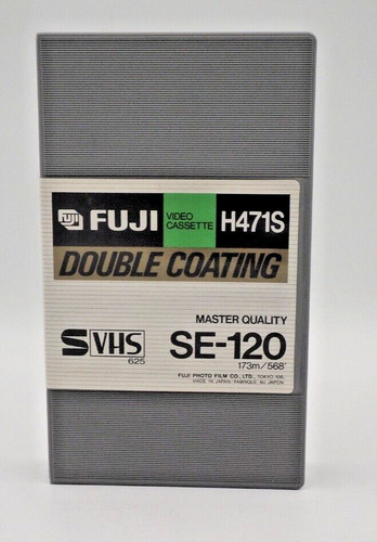 Fuji vhs 120 - fuji, s-vhs