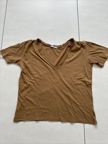 Zara shirt cognac braun - zara,